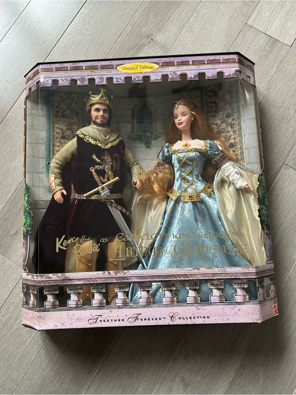 Camelot’s King Arthur And Queen Guinevere Barbie And Ken Doll Set